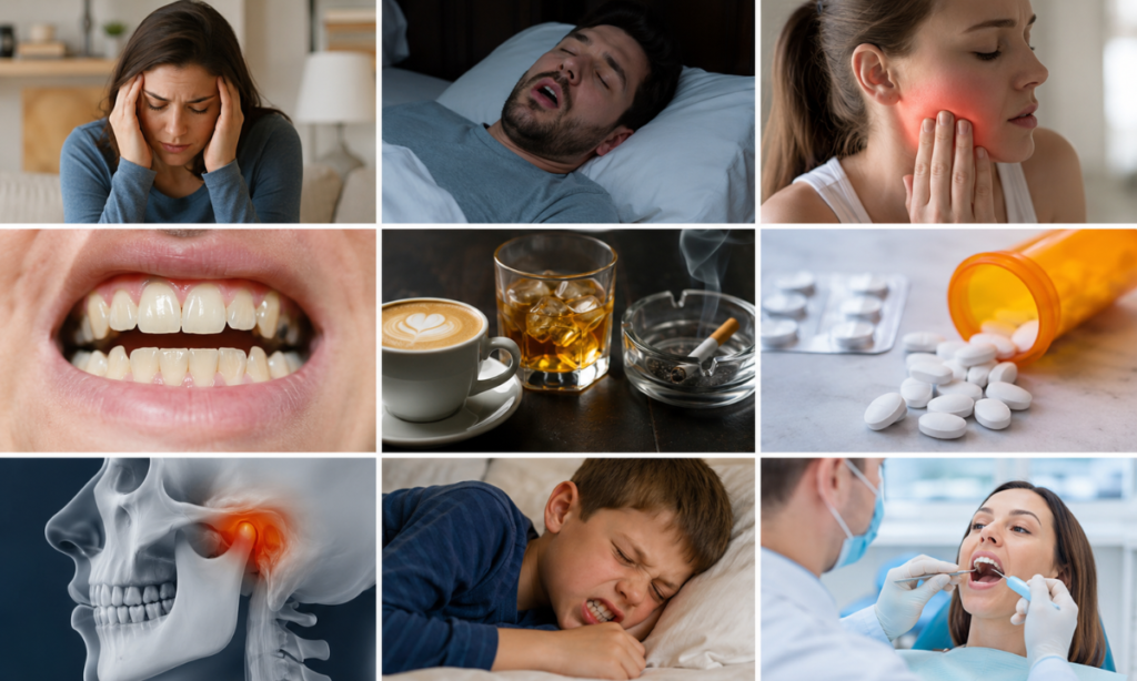 Causes of Teeth Grinding