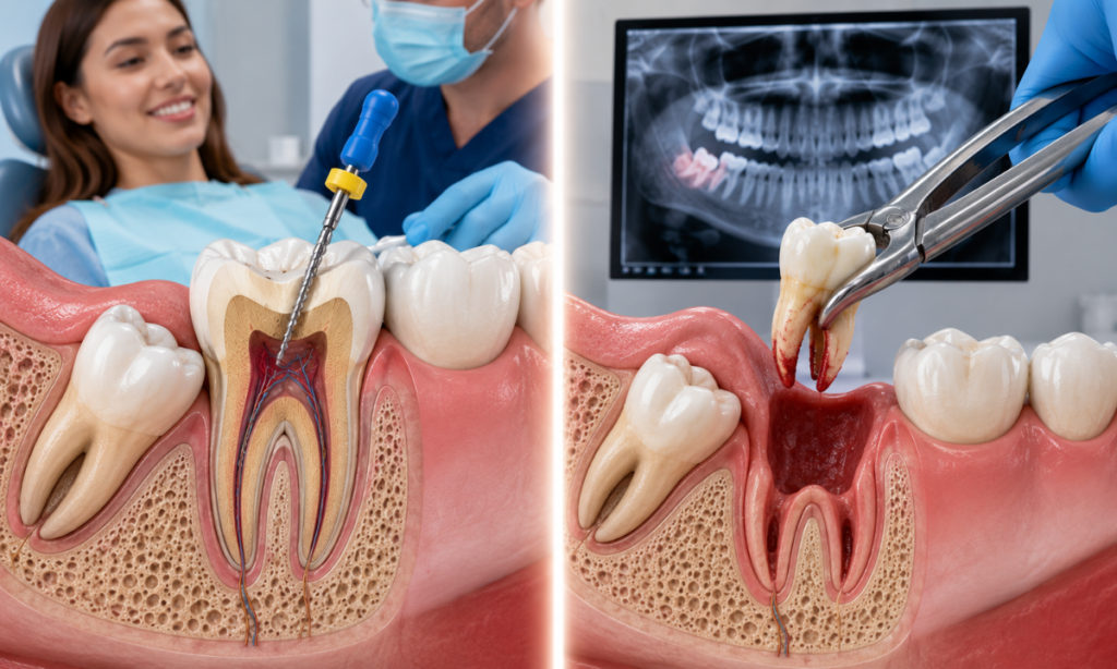 Root Canal vs. Extraction