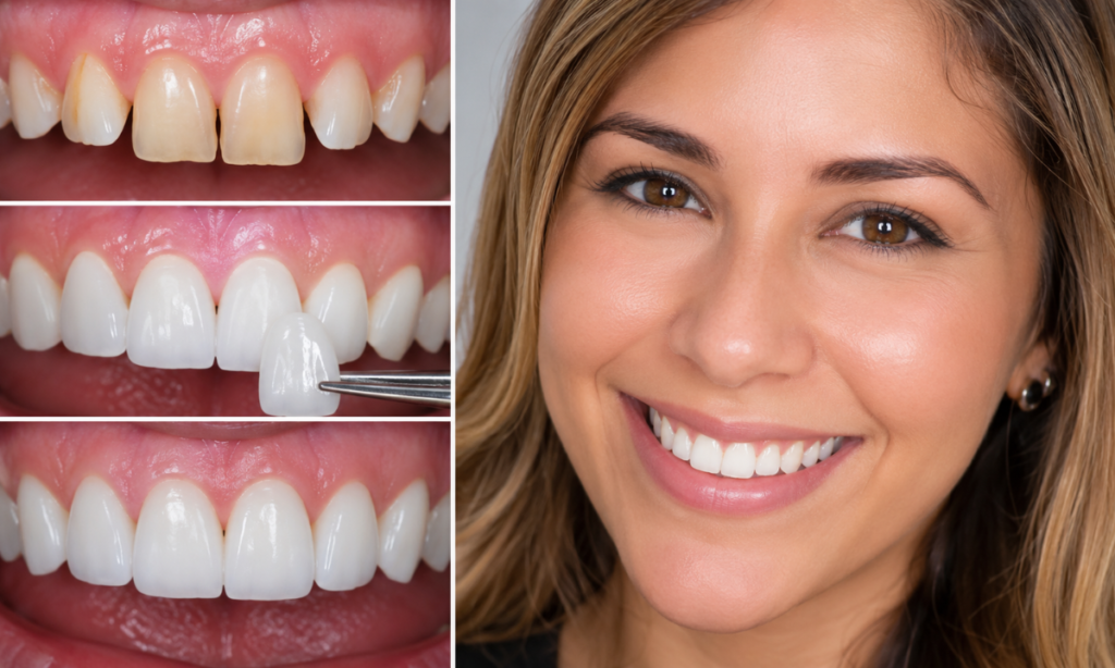 Porcelain & E-Max Veneers