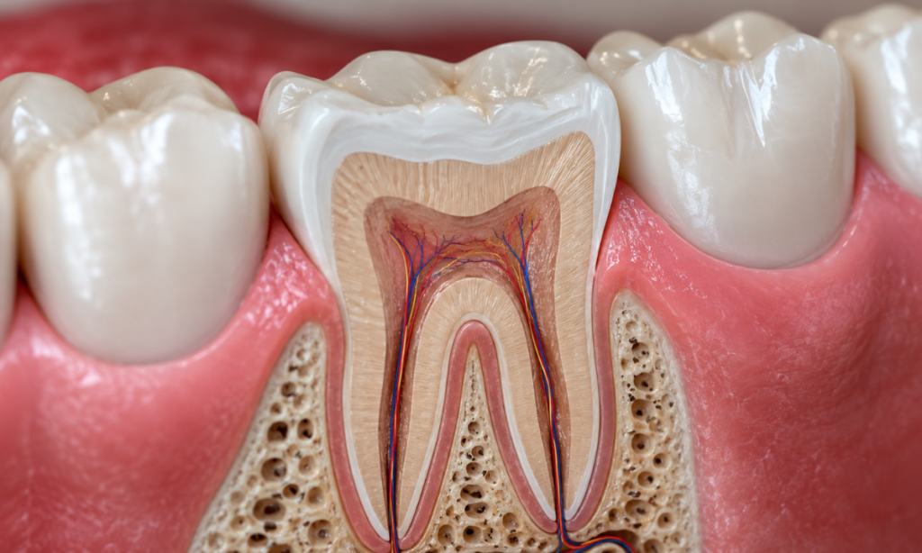 Tooth sensitivity mechanism
