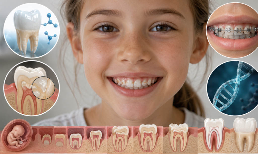 Causes of Mottled Teeth