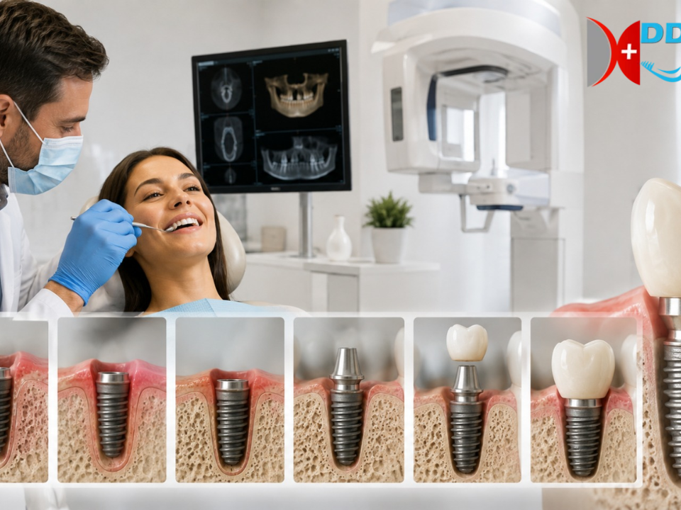 Dental implant recovery timeline, week by week