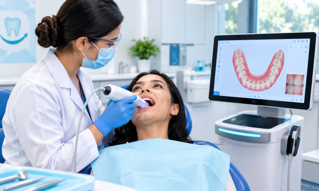 Modern clinic providing comprehensive dental care.