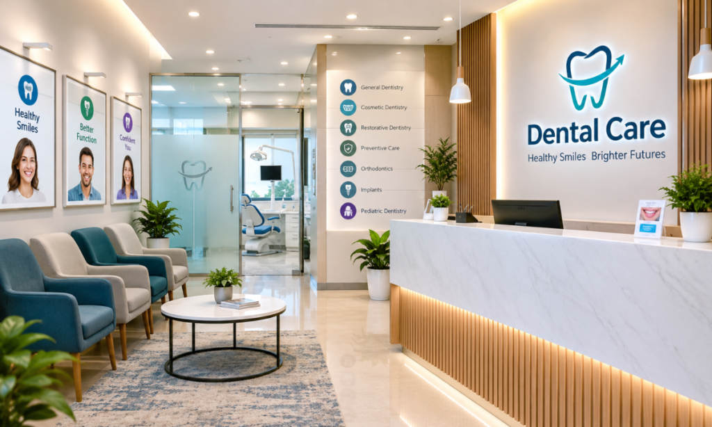 Comprehensive dental care clinic for patients.