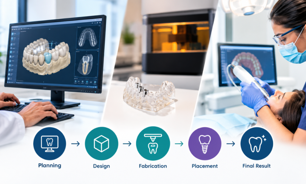 Digital dentistry for precise treatment planning and execution